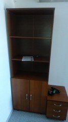 Стеллаж для офисных документов с тумбой