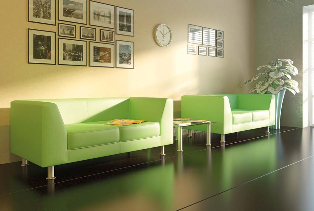 Угловой офисный диван Эволюшн - вид 2