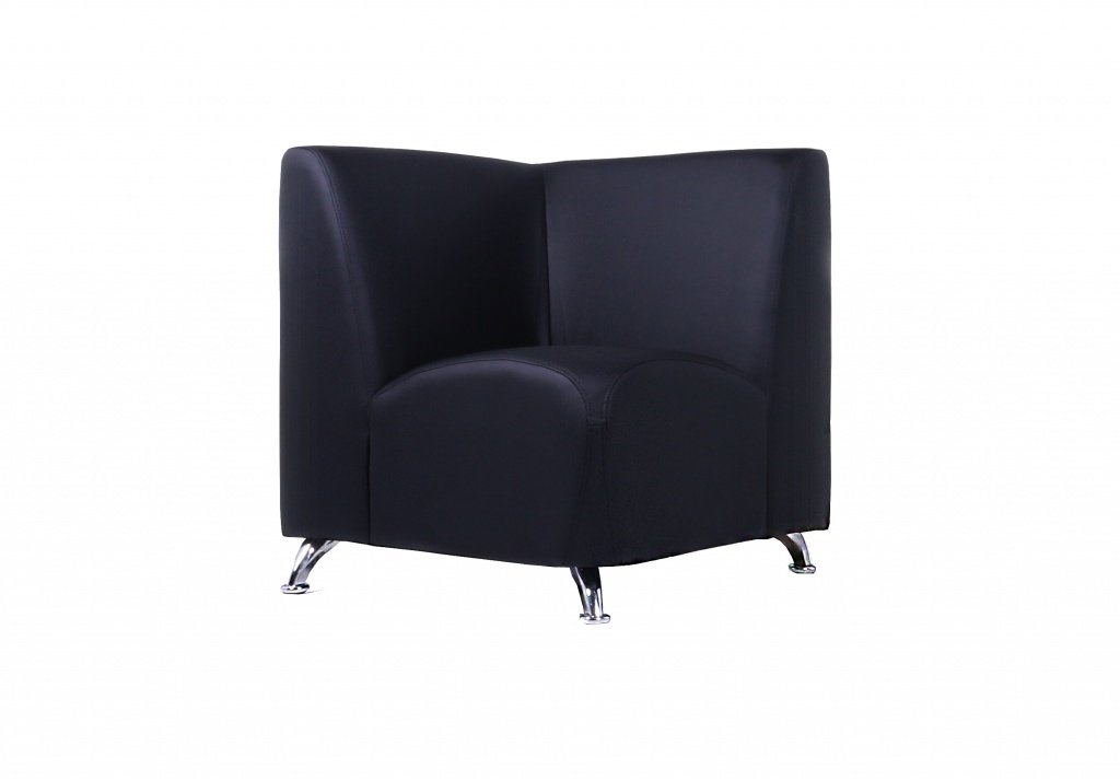 Офисный диван без подлокотников Интер хром - вид 7