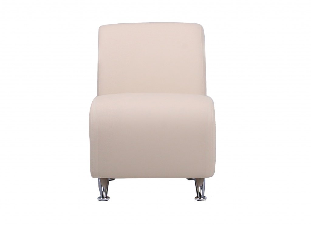 Офисный диван без подлокотников Интер хром - вид 6