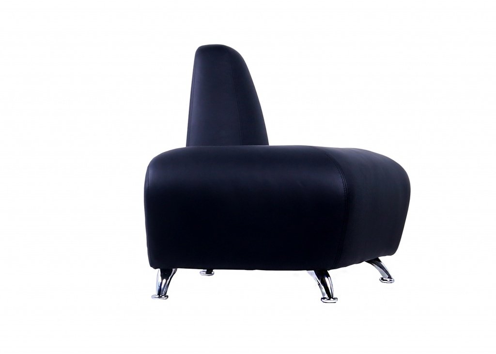 Офисный диван без подлокотников Интер хром - вид 8