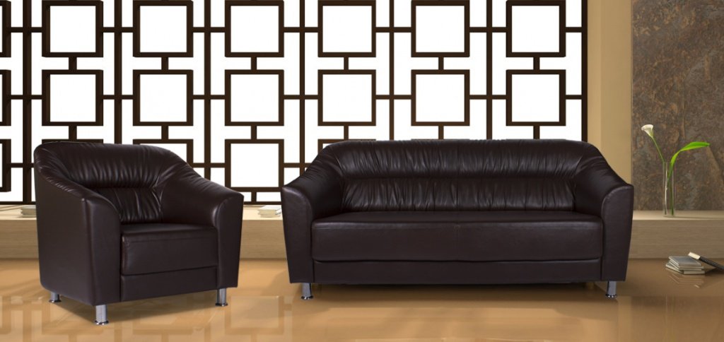 Диван в кабинет Райт - вид 4