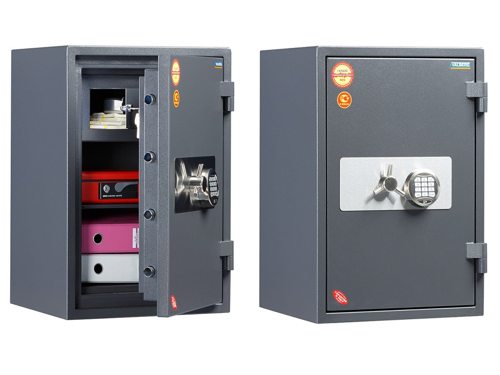Огневзломостойкий сейф II класса VALBERG ГАРАНТ ЕВРО 67T EL