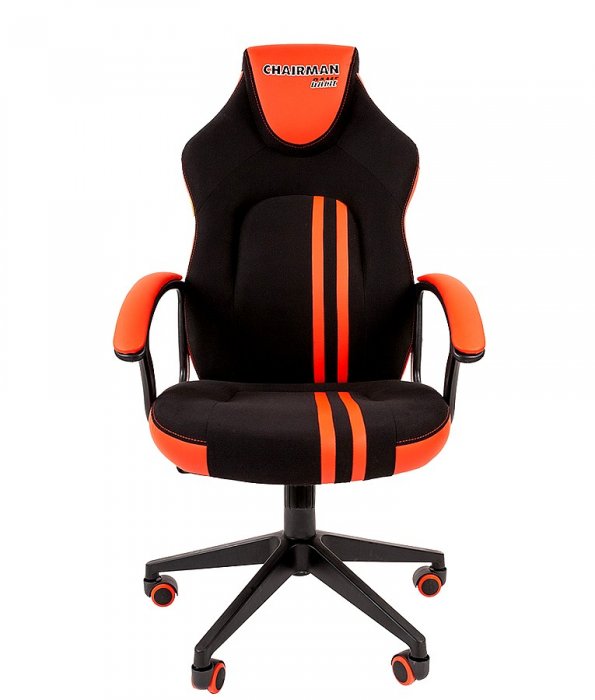 Кресло офисное Chairman Game-26 (черный/красный) - вид 2