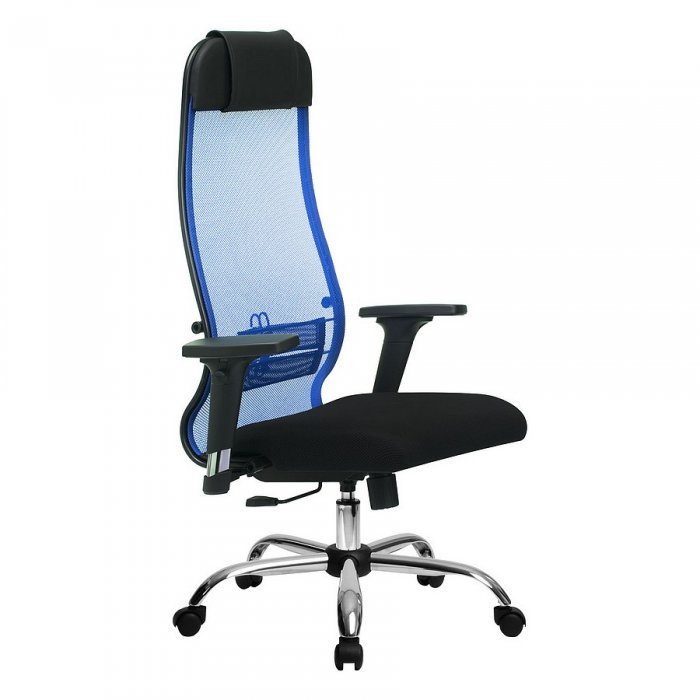 Кресло руководителя с подголовником МЕТТА Комплект 18/2D Ch ов - вид 6